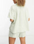 Lindex Exclusive short sleeve pyjama set in light green