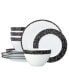 Rill 12-Piece Dinnerware Set, Service for 4