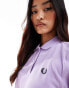 Fred Perry polo shirt in light purple