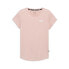 Puma Essential Crew Neck Short Sleeve T-Shirt Womens Pink Casual Tops 84719466