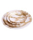 Set of 4 Marble 6.5" Salad Plates