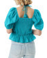 Women's Ami Cotton Sweetheart Halter-Tie Top