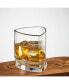 Aqua Vitae Off Base Triangle Whiskey Glasses, Set of 2