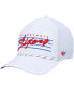 Men's White Philadelphia 76ers Downburst Hitch Snapback Hat