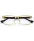 Men's Rectangle Eyeglasses, VE128556-O