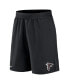 Men's Black Atlanta Falcons Stretch Woven Shorts