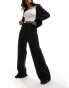 Spanx wide leg ponte trousers in black