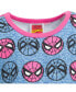 Toddler Girls Spider-Man Spider-Girl French Terry Skater Dress to