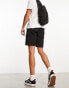 New Look nylon cargo shorts in black