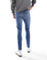 New Look skinny jeans in mid blue