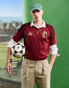 adidas Football Euro 2024 Belgium home shirt in burgundy