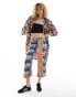 ASOS MADE IN KENYA pull on trousers in floral print