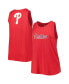 Women's Red Philadelphia Phillies Plus Size Tank Top