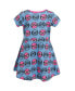 Toddler Girls Spider-Man Spider-Girl French Terry Skater Dress to