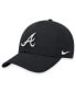 Men's Black Atlanta Braves Club Adjustable Hat