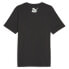 Puma Classics Super Graphic Crew Neck Short Sleeve T-Shirt Mens Black Casual Top