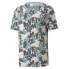 Puma Classics Summer Resort Floral Crew Neck Short Sleeve T-Shirt Mens Multi Cas