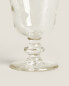 Transfer wine glass