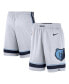 Men's White, Navy Memphis Grizzlies 2020/21 Association Edition Performance Swingman Shorts