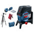 Bosch Kombilaser GCL 2-50 C Professional im Set in Schutztasche + BT 150