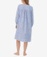 Women's Cotton Lace-Trim Waltz Nightgown