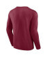 Men's Burgundy Colorado Avalanche Strike the Goal Long Sleeve T-shirt