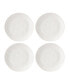 Bay Colors Solid 4 Piece Dinner Plate Set, Service for 4