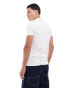 Levi's 2 pack batwing logo t-shirt in white/navy