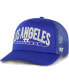 Men's Royal Los Angeles Dodgers Backhaul Foam Trucker Snapback Hat