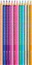 Faber-Castell FABER-CASTELL Buntstifte Sparkle Pastell 12er Metalle.