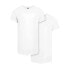 URBAN CLASSICS Long Shaped Turnup short sleeve T-shirt 2 units