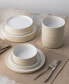 Colortex Stone Stax Salad Plates, Set of 4