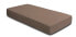 Topper Bettlaken taupe 140x200 cm Heavy