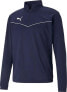 Puma Bluza męska Puma teamRISE 1 4 Zip Top Peacoat-Pu granatowa 657394 06 M