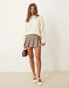 ASOS DESIGN boucle knit jumper in cream