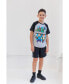 Boys Creeper T-Shirt and French Terry Shorts Outfit Set to