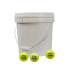 SPORTI FRANCE Bucket Of 36 Tennis Club Balls Sporti France