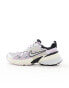 Nike V2K trainers in silver and purple