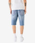 Men's Ricky No Flap Fray Hem Straight Shorts