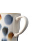 Brown Spot Painted Large Mug