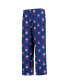 Big Boys Royal Chicago Cubs Team Color Printed Logo Pants