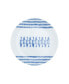 Marine Blue 6-Piece Cake Plate Set