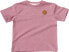 Anouk T-Shirt mit Badge, rosa, Gr. 104, 1 St