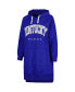 Women's Royal Kentucky Wildcats Take a Knee Raglan Hooded Sweatshirt Dress