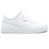 Puma 38014702 Womens Skye Clean Lace Up Sneakers Shoes Casual - White - Size