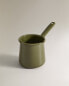 Outdoor enamelled camping ladle