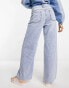 Urban Revivo wide leg jeans in blue