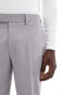 ASOS DESIGN pull on wide leg smart trouser in white