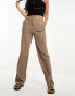 Vero Moda cargo trouser in brown