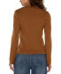 Women's Rib-Knit Collared Sweater